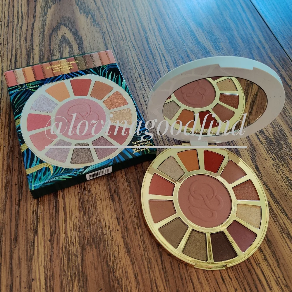 TARTE Rainforest Temptations High Performance Neutrals Palette NWT